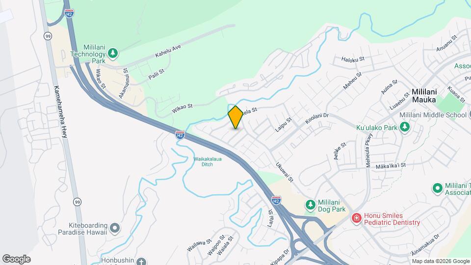 95-1027-1027 Moohele St Map and Location Details