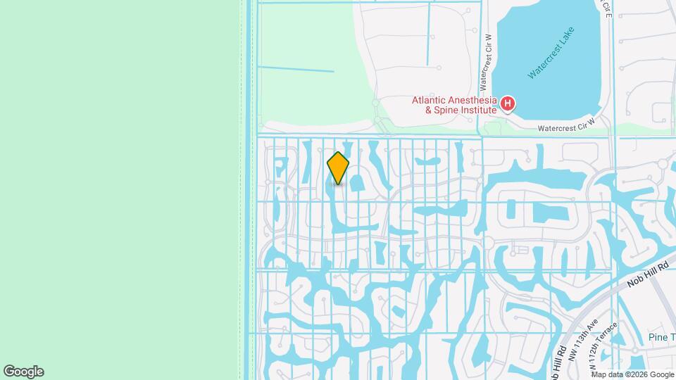 8158 NW 124th Terrace Map and Location Details