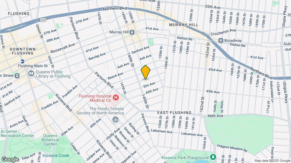 149-24 Delaware Ave-Unit -1st Floor Map and Location Details
