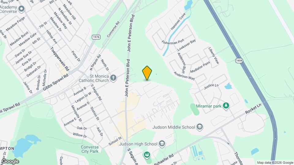 9219 Shadow Crest Dr Map and Location Details