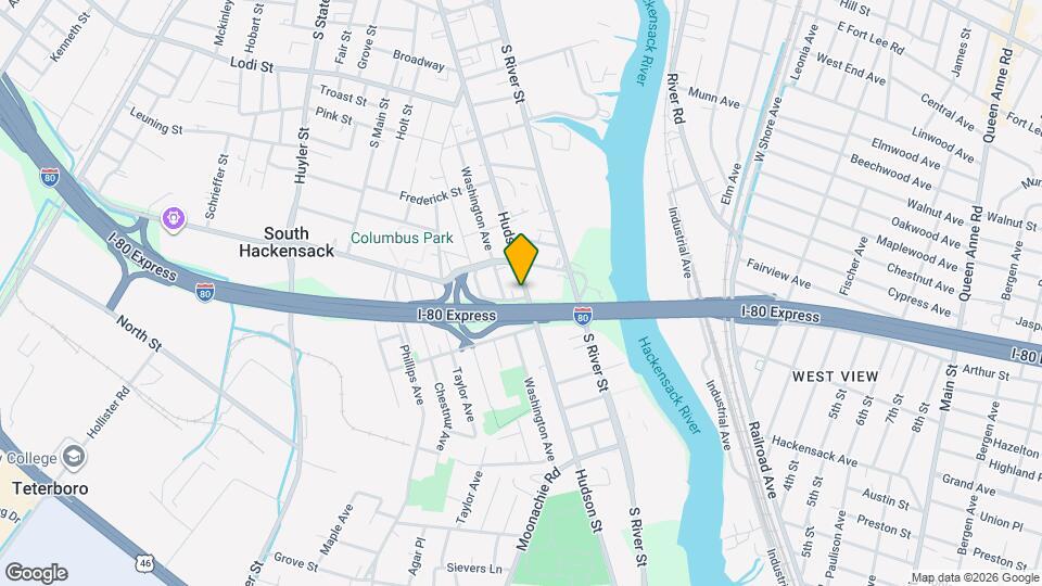 345 Hudson St, Unit Apartment #3 Map and Location Details