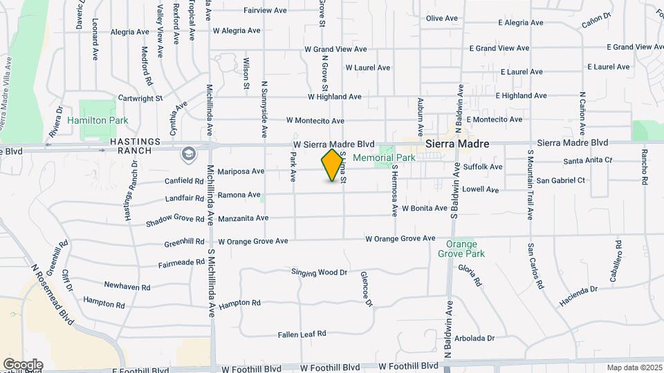 381 Ramona Ave Map and Location Details