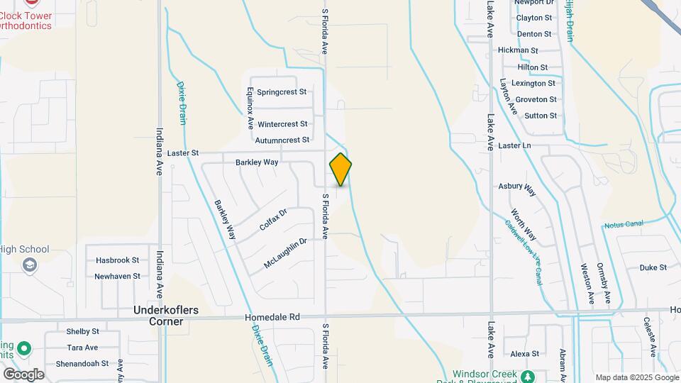 5104 Hamlet Ln Map and Location Details