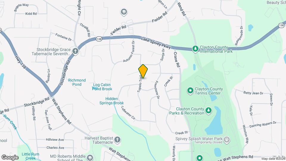 8148 Tupelo Trail Mapa y Detalles de la Ubicación