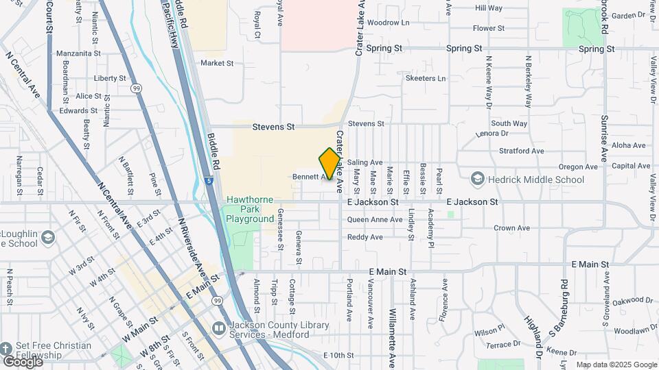 838 Bennett Ave Mapa y Detalles de la Ubicación