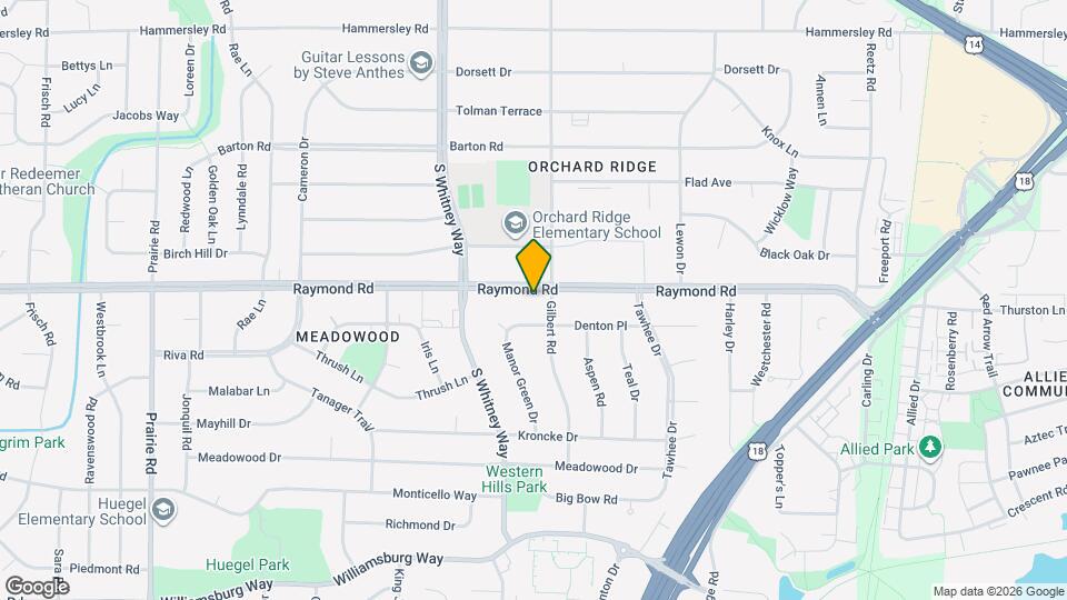 5505 Raymond Rd Map and Location Details