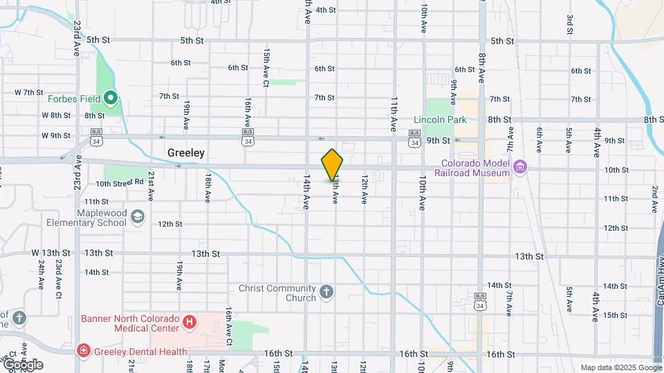 1023 13th Ave Map and Location Details