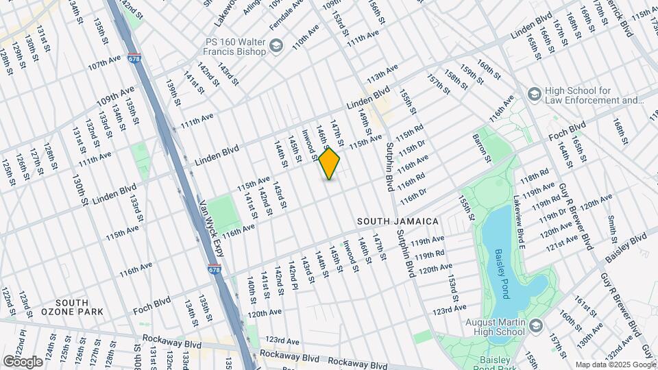 11549 Inwood St Map and Location Details