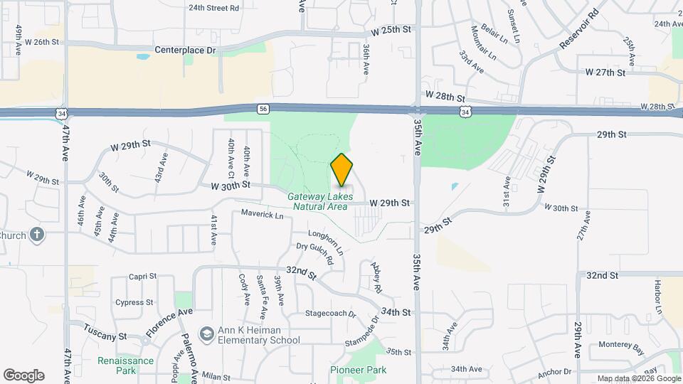 3625 W 29th St Map and Location Details