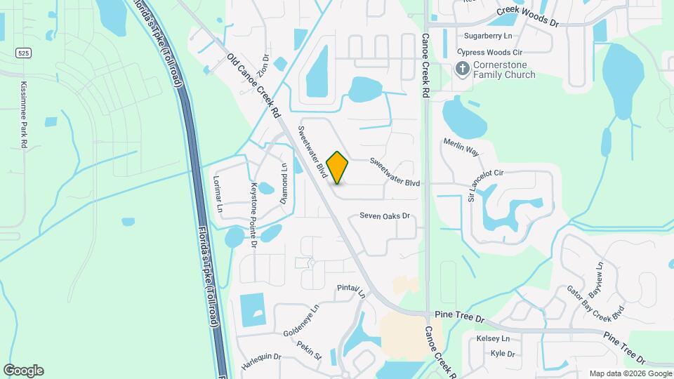 2409 Sweetwater Blvd Mapa y Detalles de la Ubicación