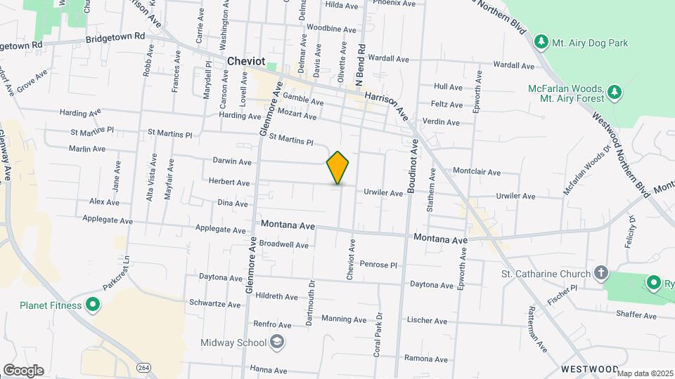 3221 Herbert Ave Mapa y Detalles de la Ubicación