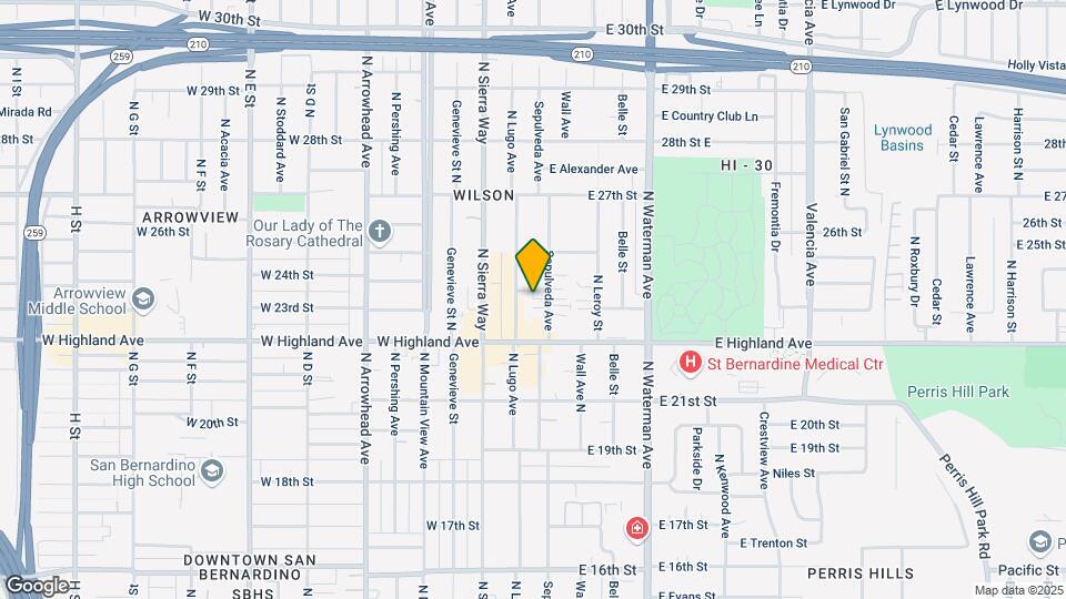 2326 Sepulveda Ave Mapa y Detalles de la Ubicación