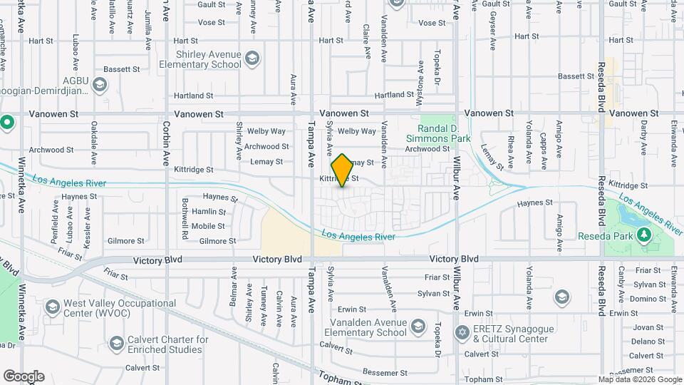 6550 Tampa Ave Map and Location Details