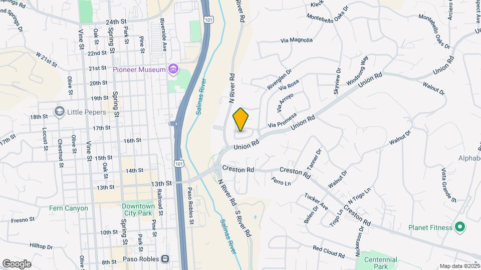 1516 Las Brisas Dr Map and Location Details