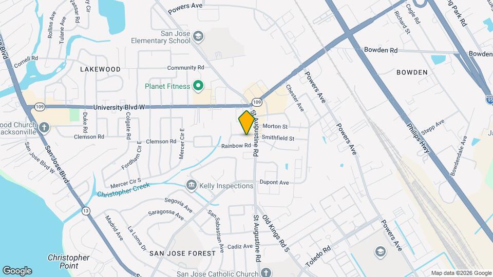 2942 Christopher Rd Map and Location Details