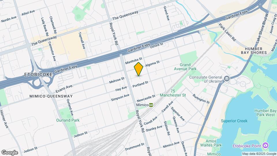 231 Melrose St Map and Location Details
