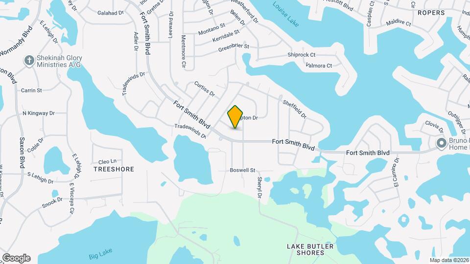 2401 Pavilion Terrace Map and Location Details