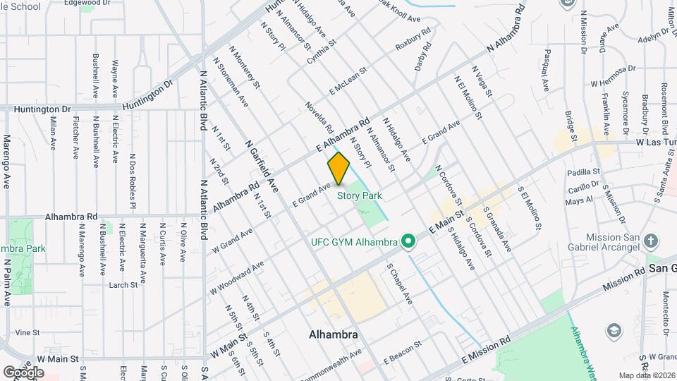 329 N Chapel Ave, Unit B Map and Location Details