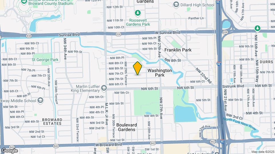 2833 NW 7th St Map and Location Details