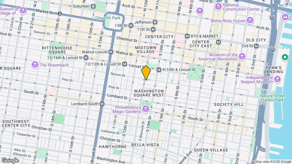 301 S 11th St Map and Location Details