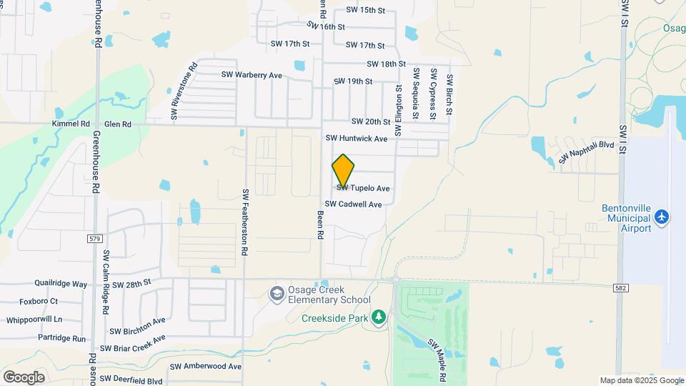 2501 SW Tupelo Ave Map and Location Details