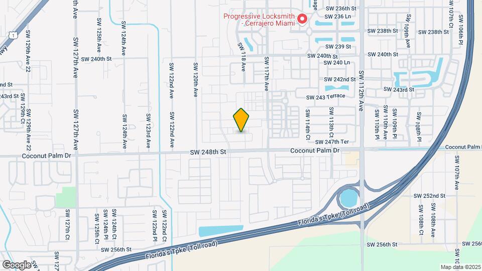11814 SW 246th Ln Map and Location Details