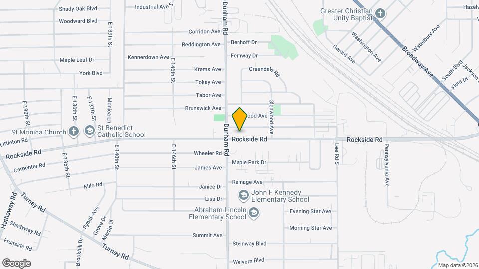 15305 Rockside Rd Map and Location Details