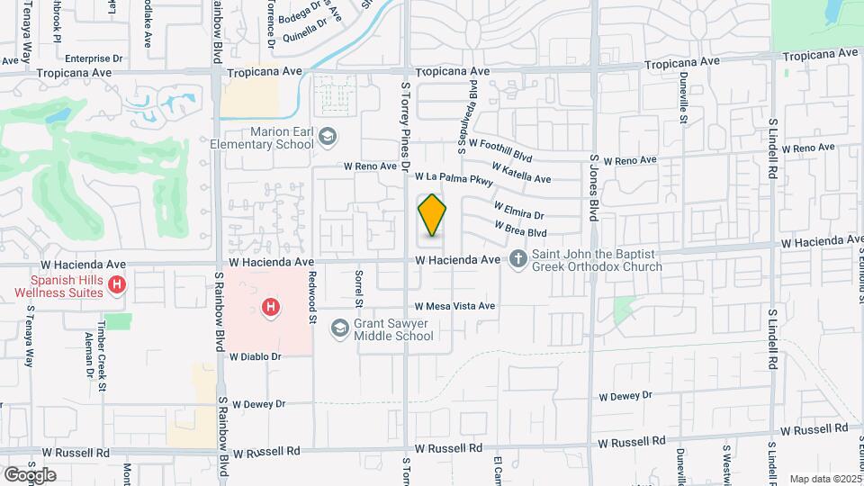 6440 Silver Dawn Ln Map and Location Details