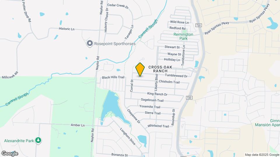 8621 Chisholm Trail Map and Location Details