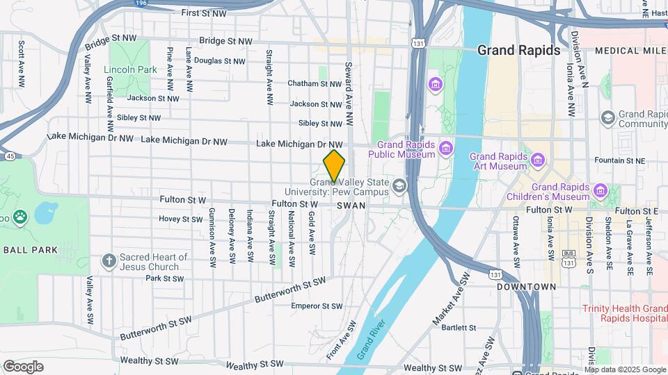 624 Veto St NW Map and Location Details