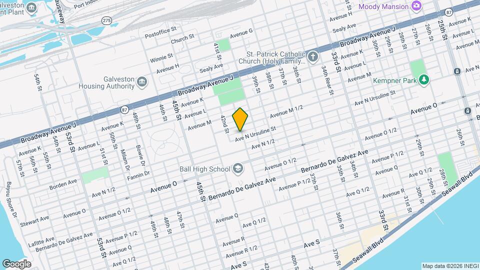 4102 Ave N Ursuline St Map and Location Details