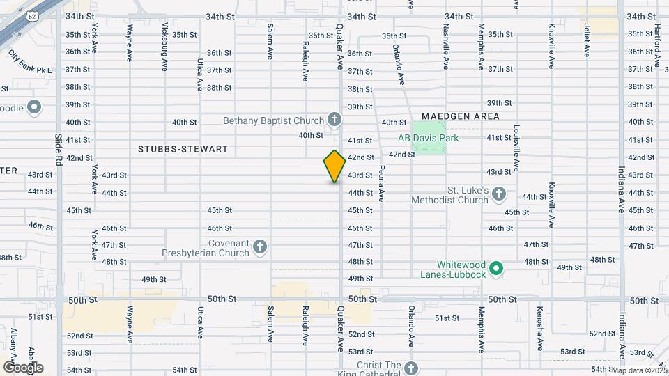 4404 44th St Map and Location Details