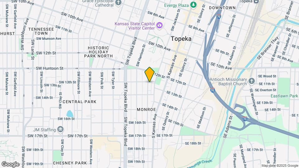 1300 SW Van Buren St Mapa y Detalles de la Ubicación