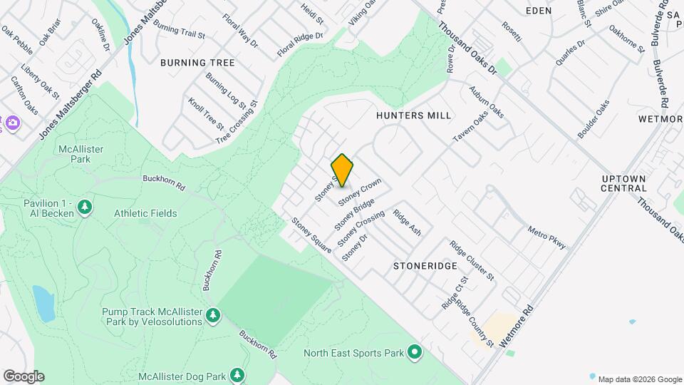 3322 Stoney Mist Map and Location Details