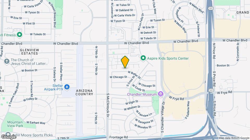 3878 W Butler St Map and Location Details