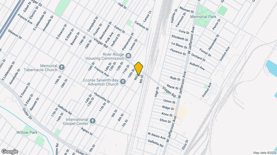 3747 9th St Map and Location Details