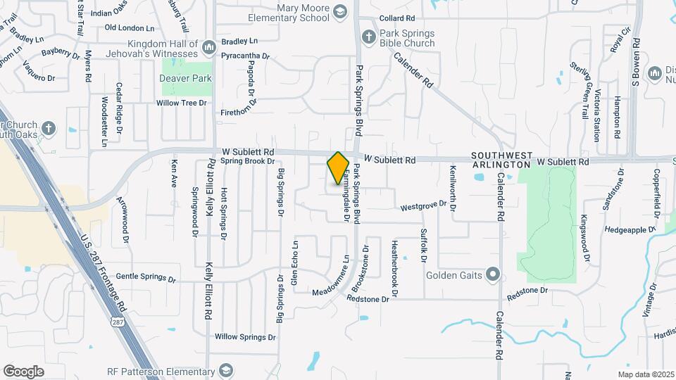 3803 Brookfield Dr Map and Location Details