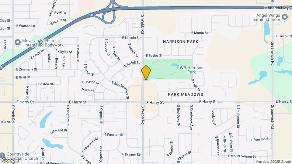 1352 S Webb Rd Mapa y Detalles de la Ubicación