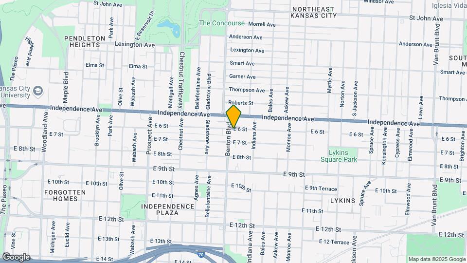 621 Benton Blvd Map and Location Details