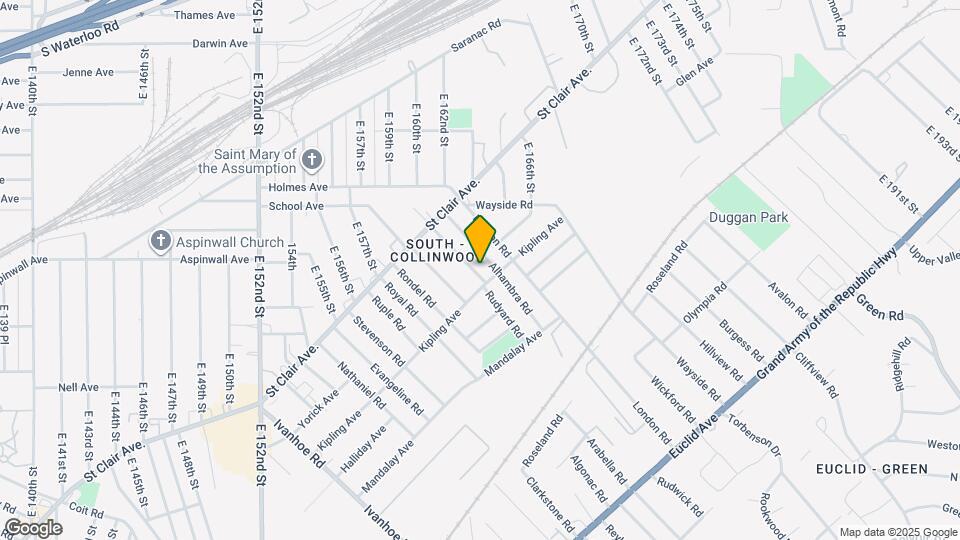 849 Rudyard Rd Map and Location Details