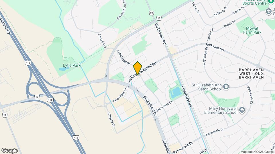 174 Hawkshaw Cres Map and Location Details