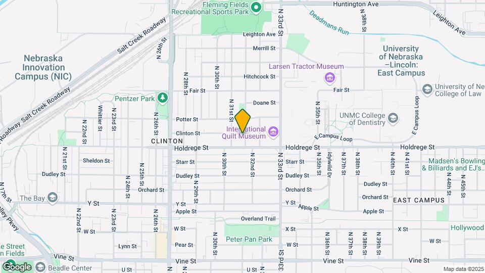 1535 N 32nd St Map and Location Details