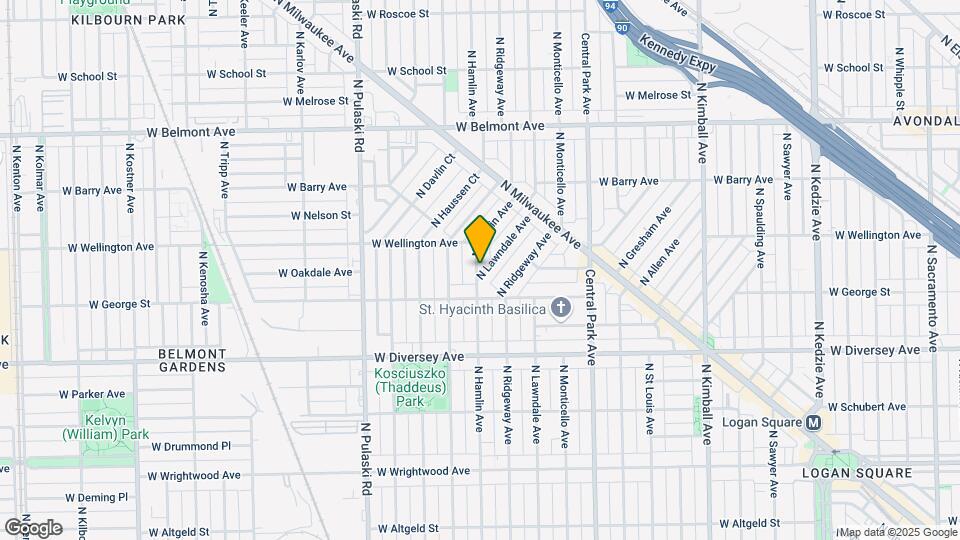 2902 N Lawndale Ave Map and Location Details