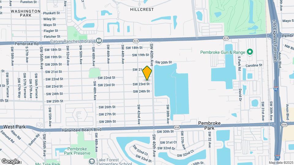 4041-4088 SW 23rd St Map and Location Details