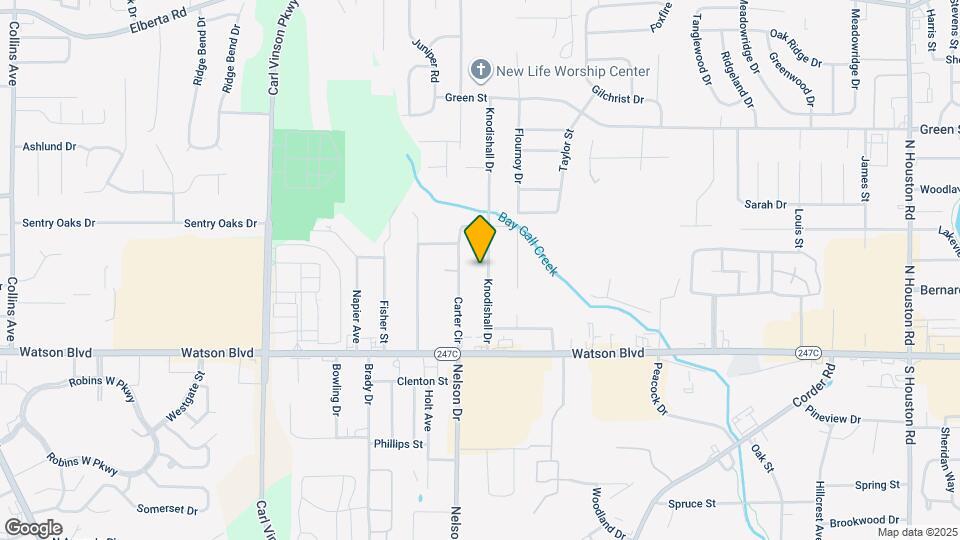 215 Knodishall Dr Map and Location Details