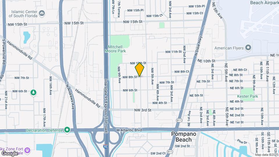 715 NW 7th Ave Map and Location Details
