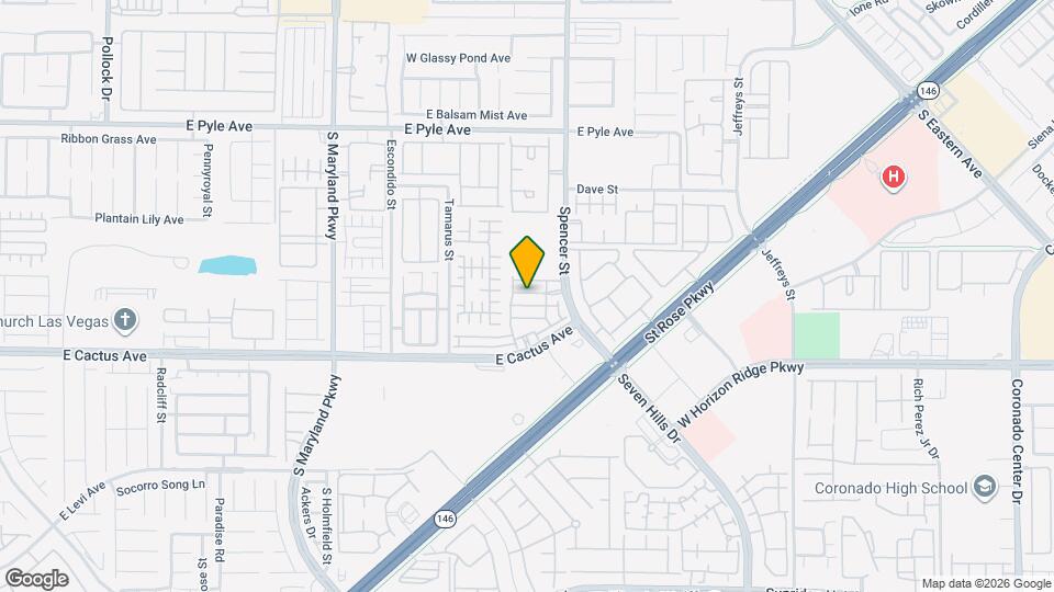 1665 Tristan Flower Ave Map and Location Details