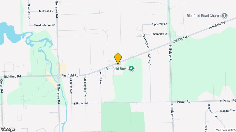 5288 Richfield Rd Map and Location Details