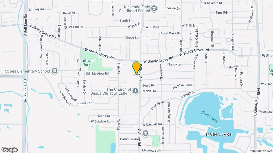 2410 Woodoak Ct Map and Location Details