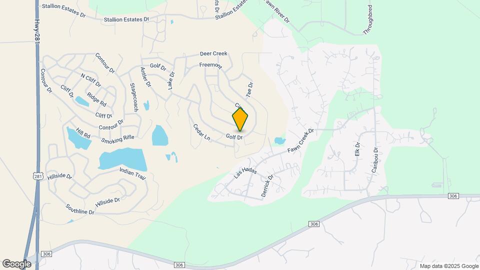 2519 Golf Dr Mapa y Detalles de la Ubicación